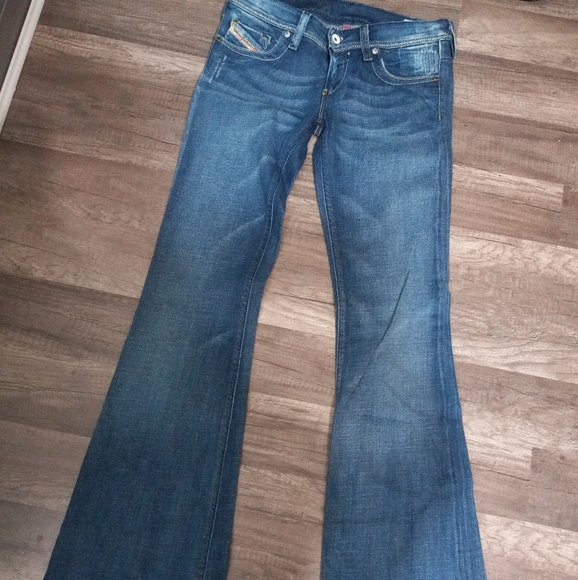 Deisel Blue Embroidered pockets Jeans Lowkyb.c 24 x 32 - Picture 3 of 5